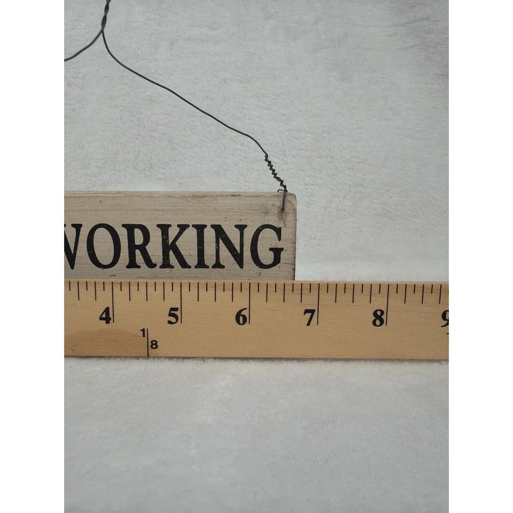 Knock on Wood Inc Hanging Wooden Signs 